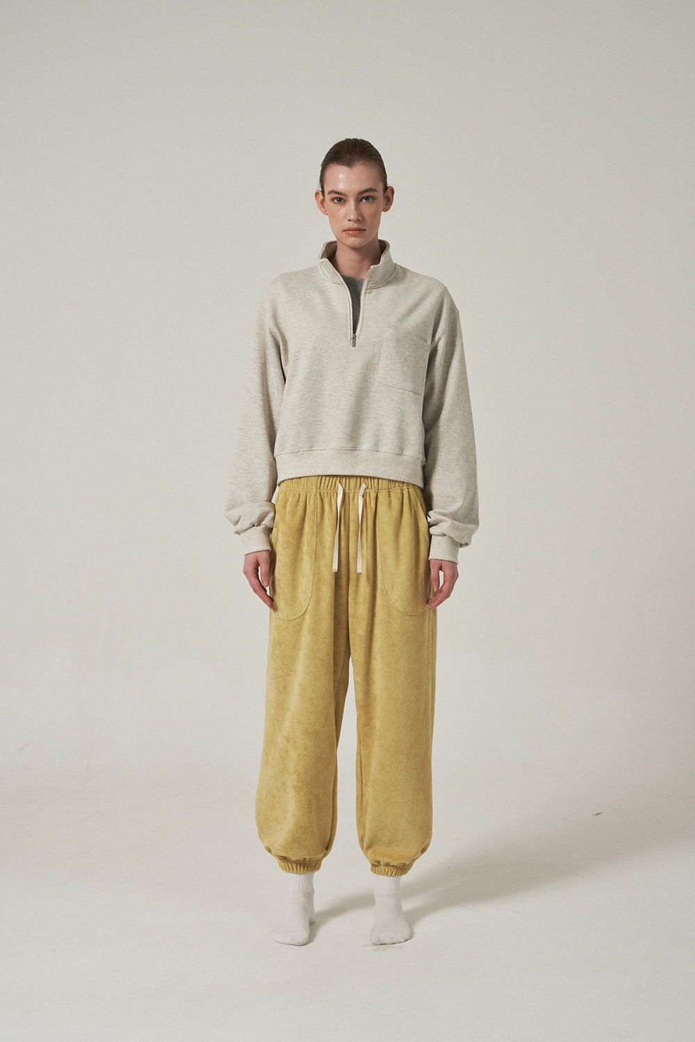 22SS TERRY PANTS - YELLOW