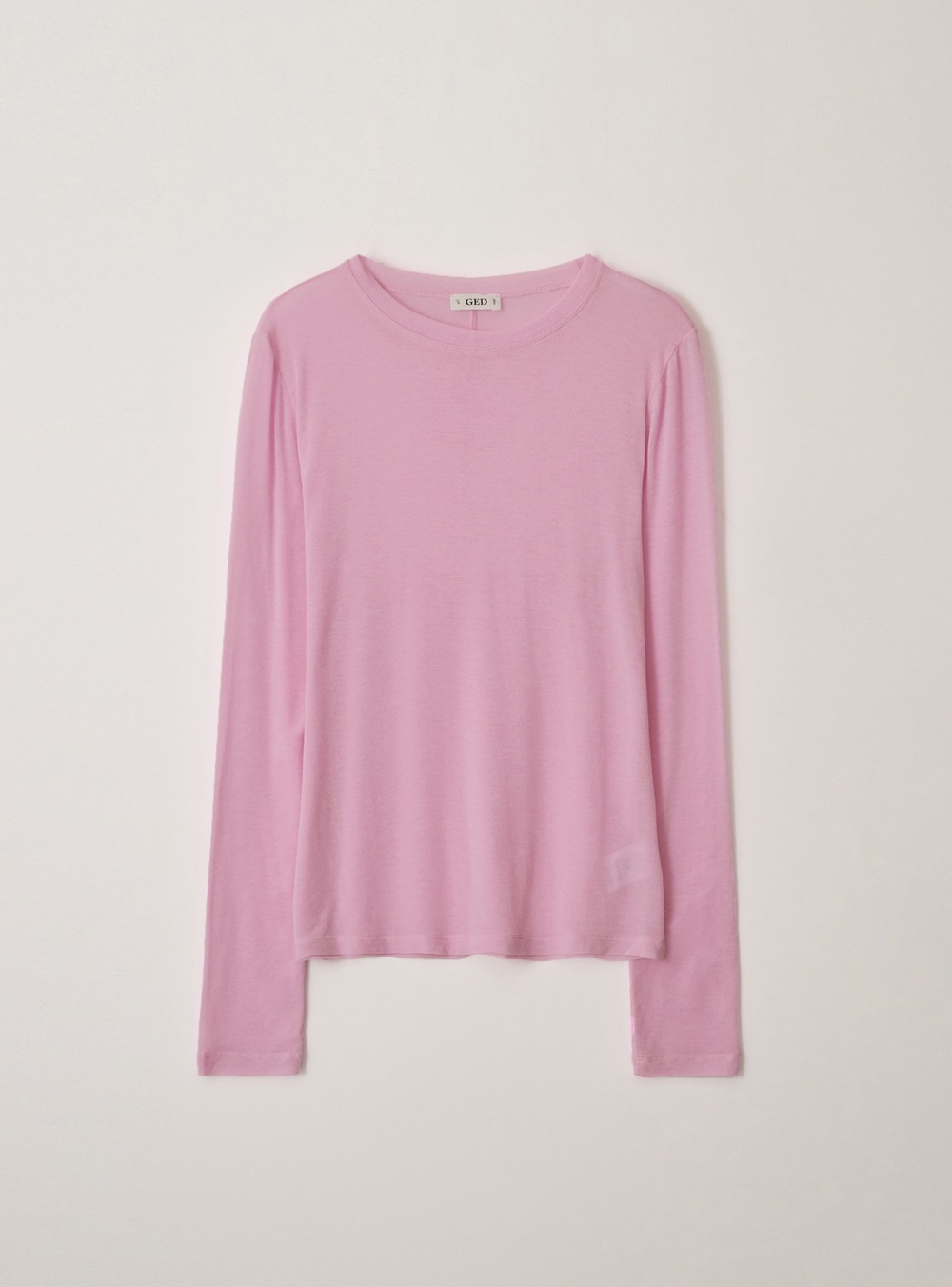 2ND_LAYERED SLEEVE TOP - PINK