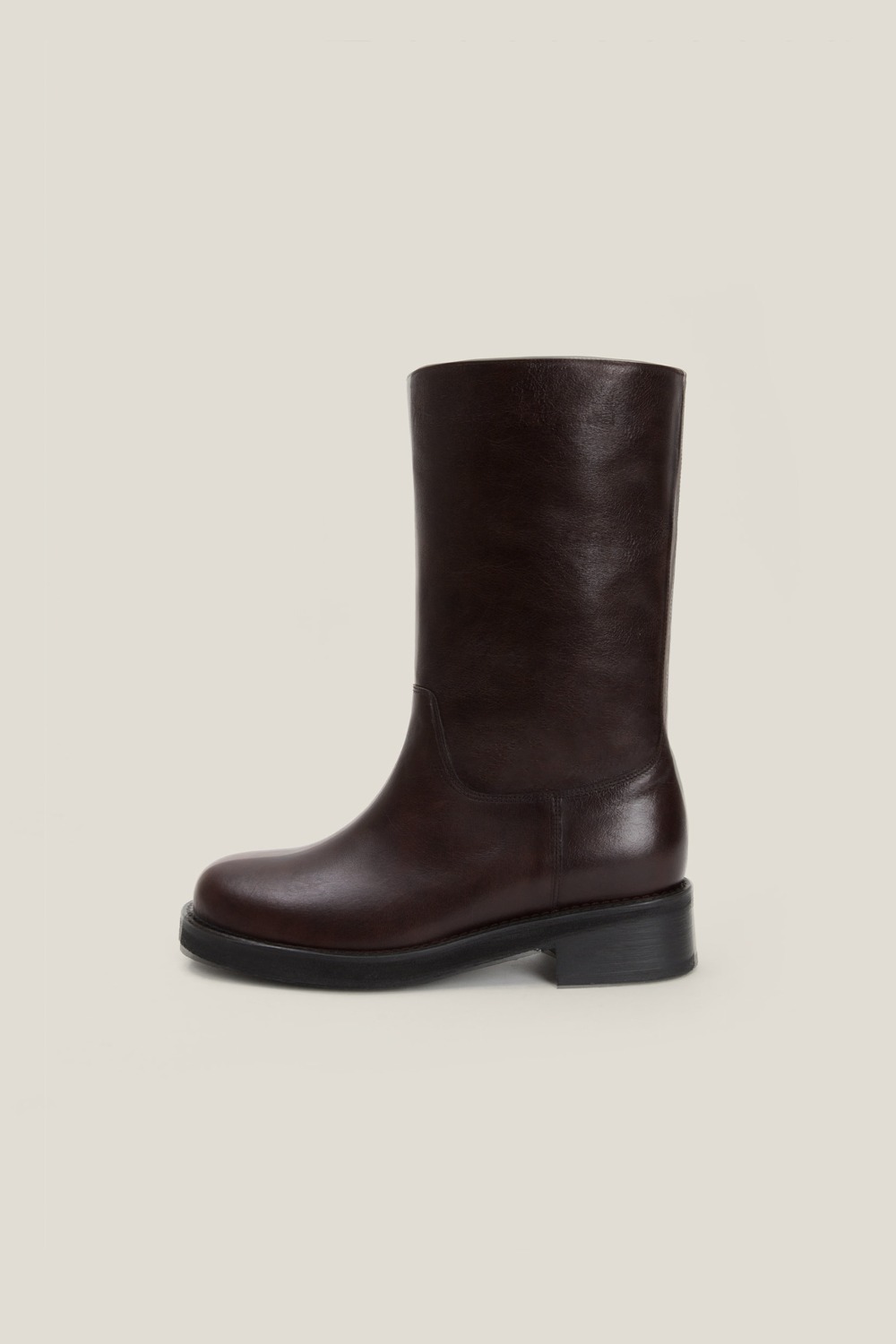 BOROUGH MIDDLE BOOTS - BROWN